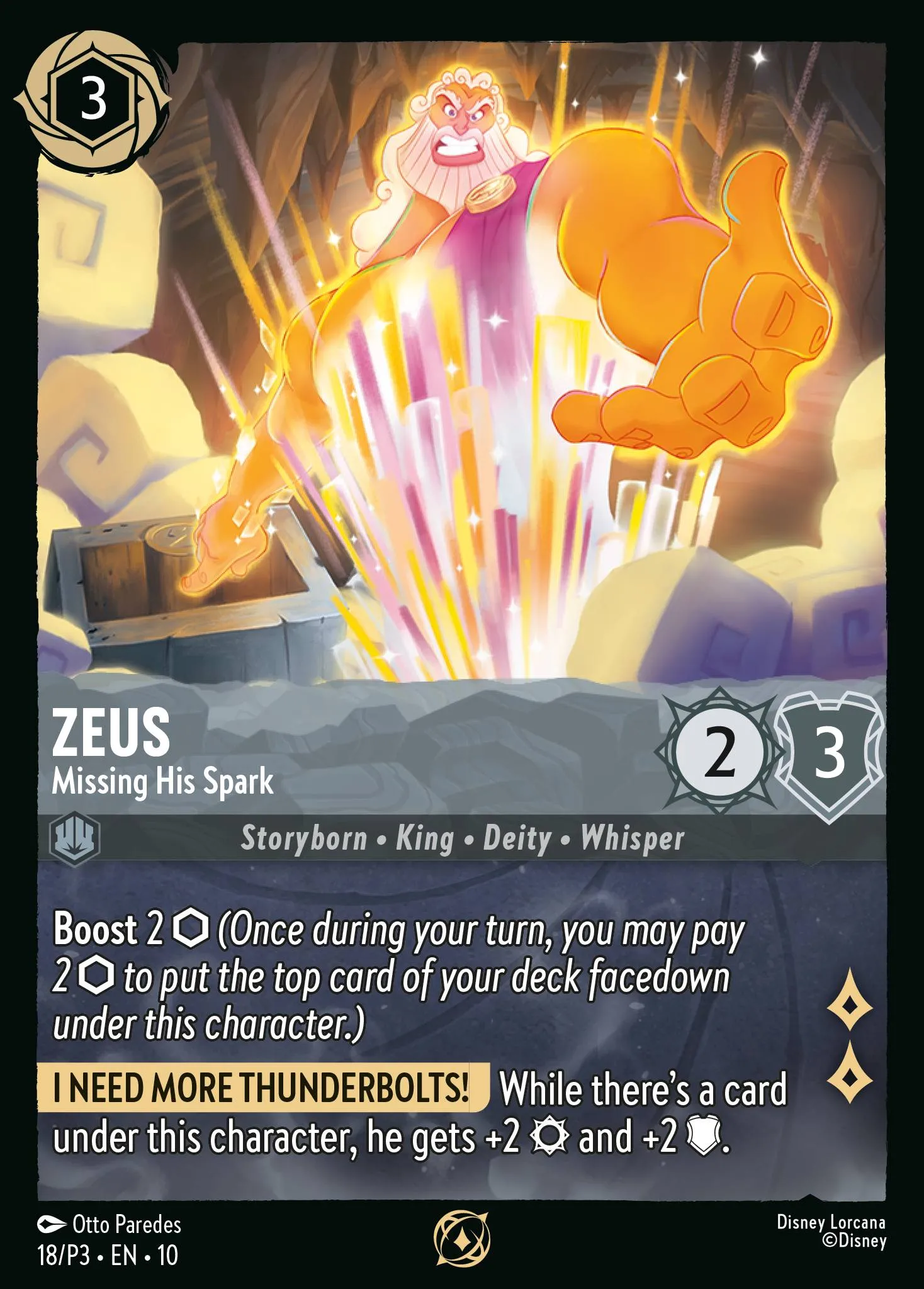 Zeus - Missing His Spark