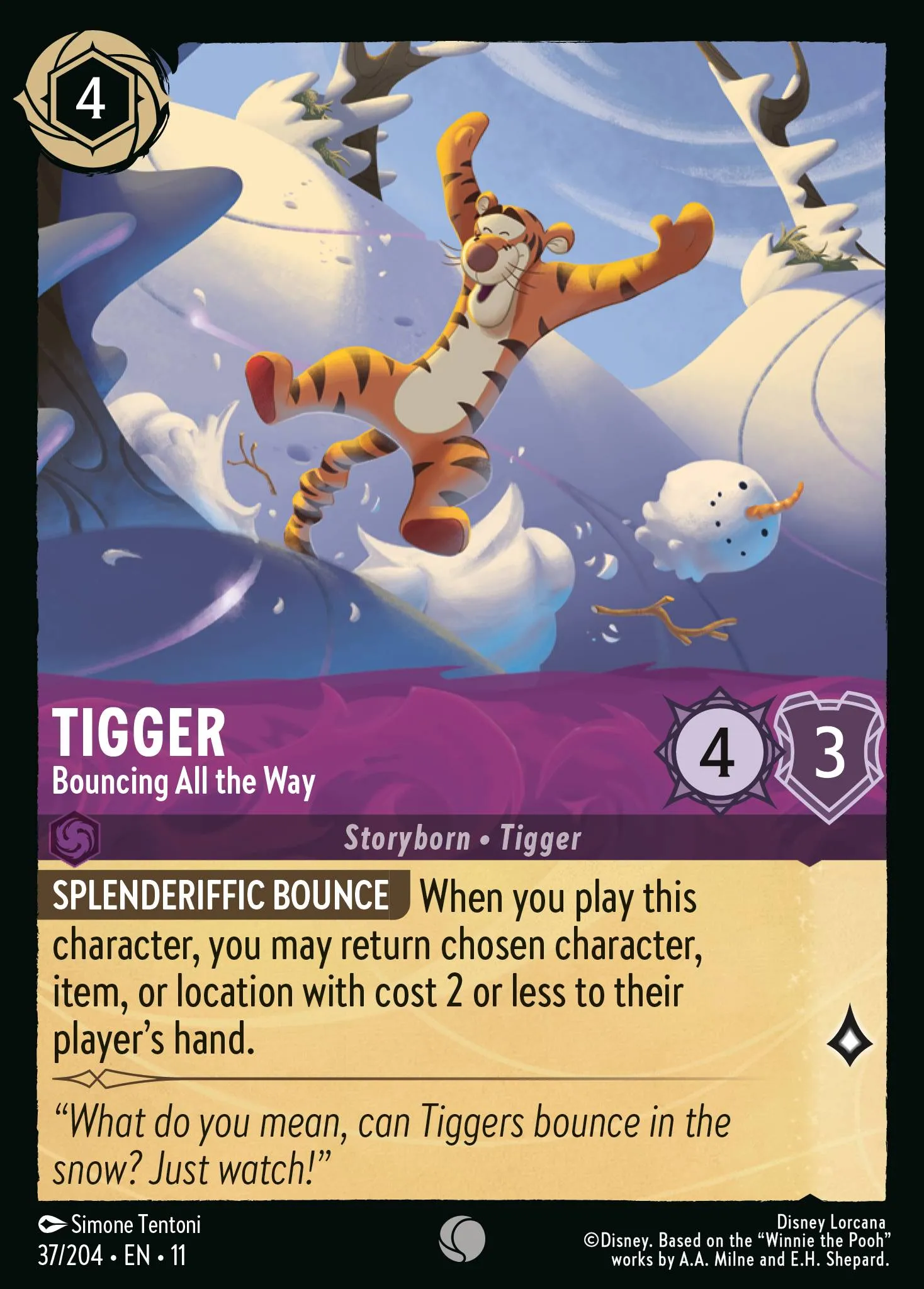 Tigger - Bouncing All the Way