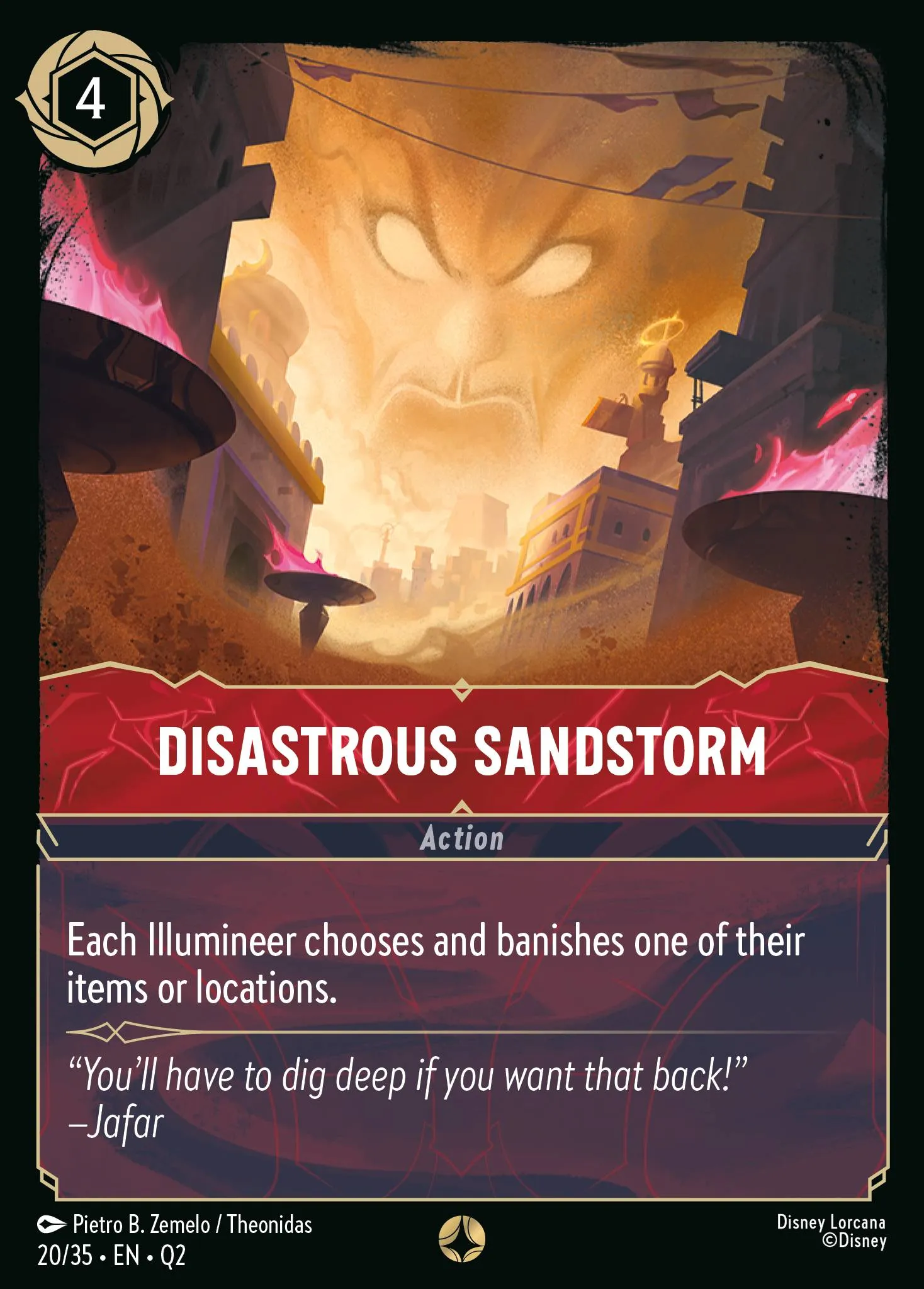 Disastrous Sandstorm