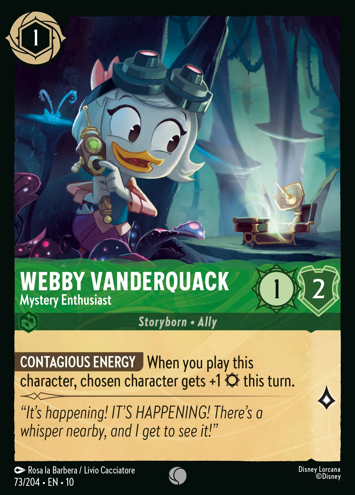 Webby Vanderquack - Mystery Enthusiast