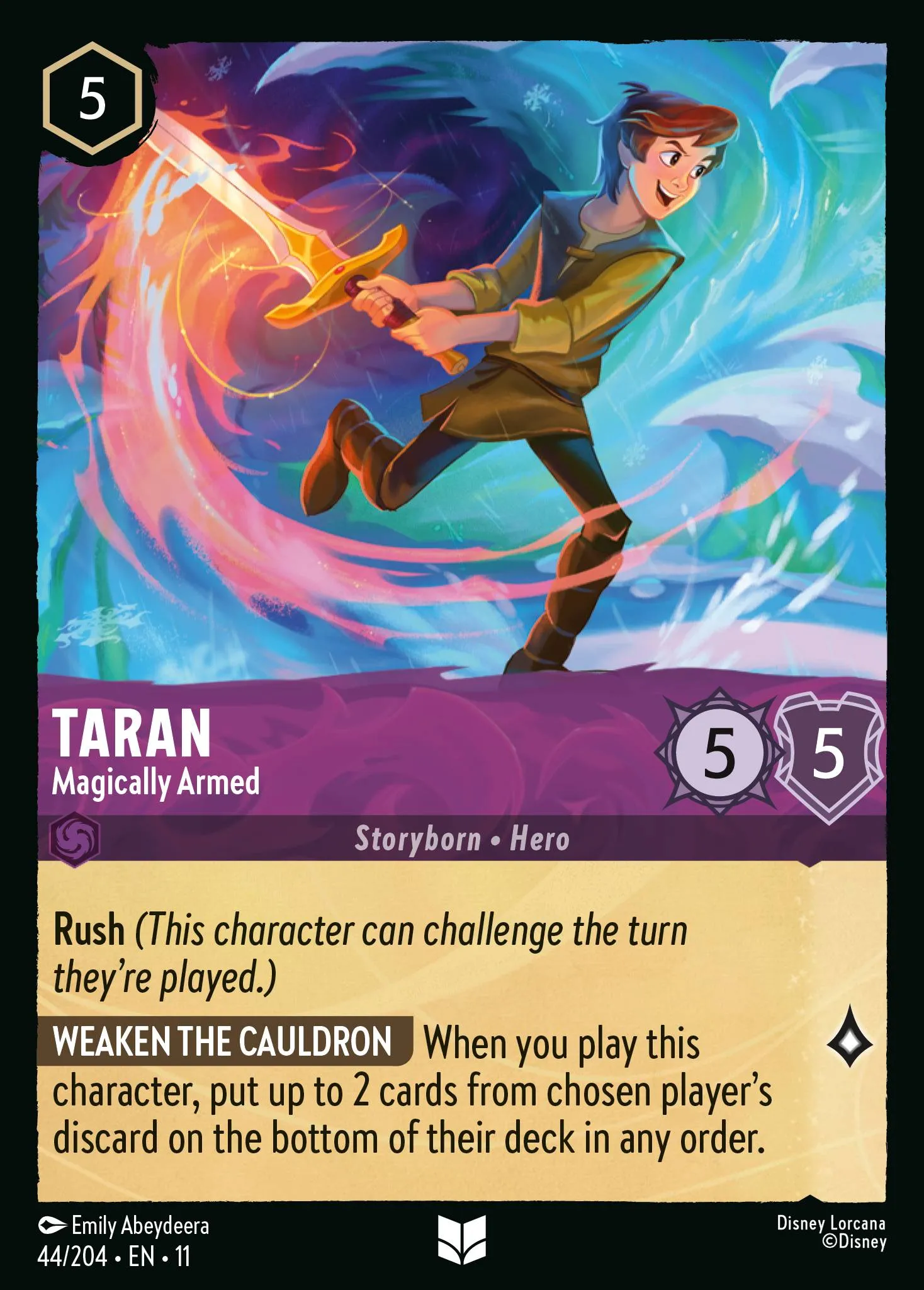 Taran - Magically Armed