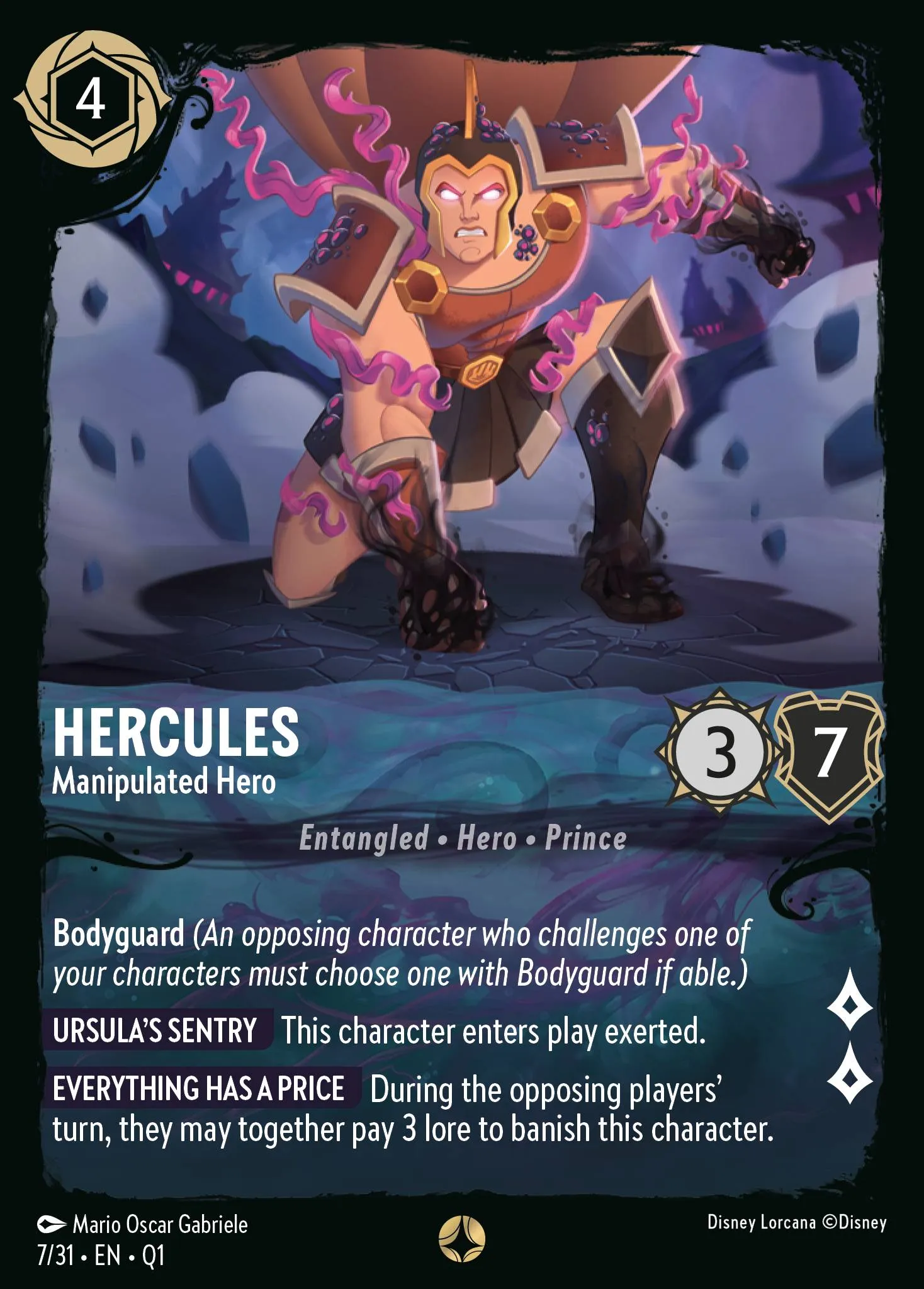 Hercules - Manipulated Hero