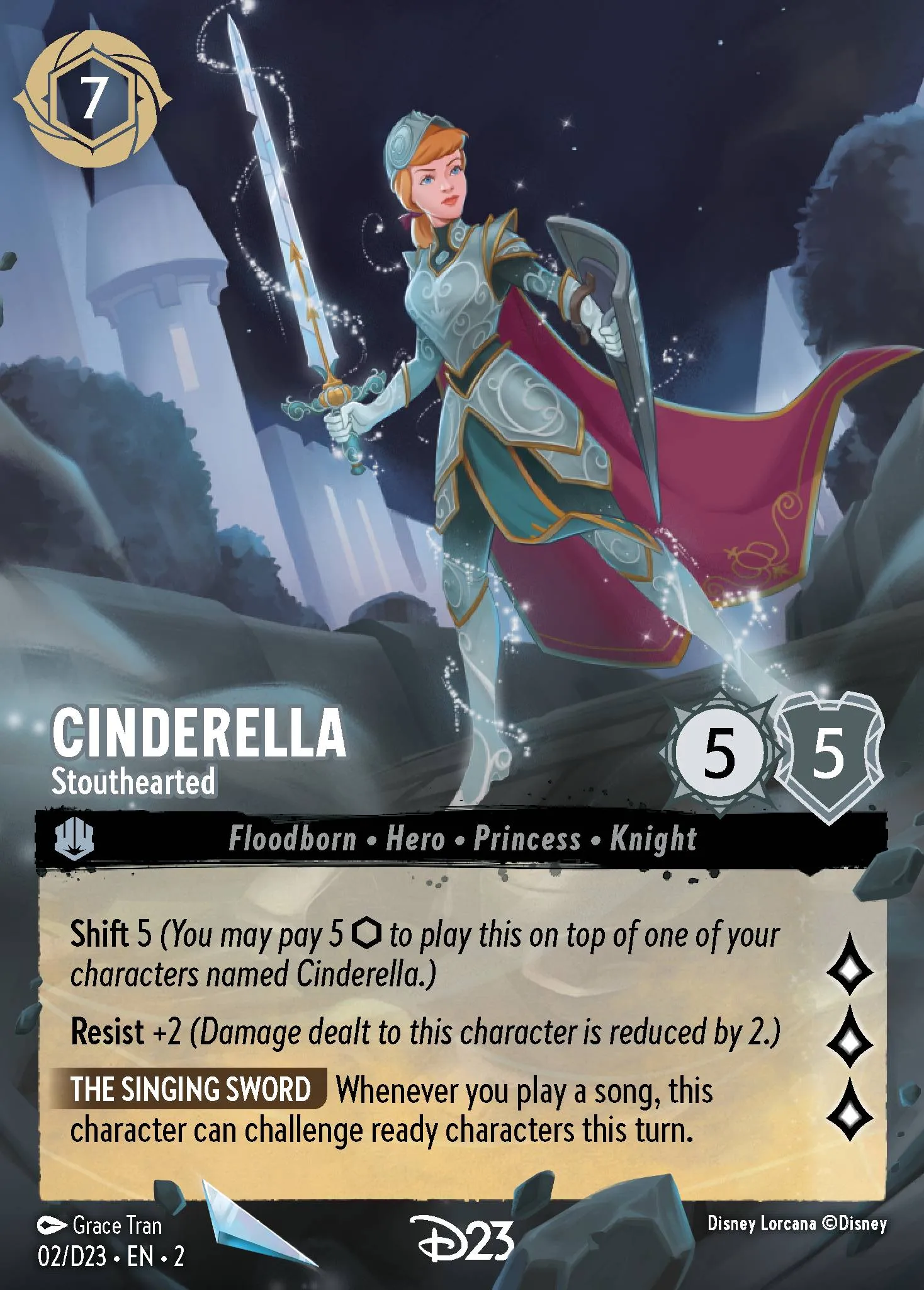 シンデレラ - 剛胆なる姫君
