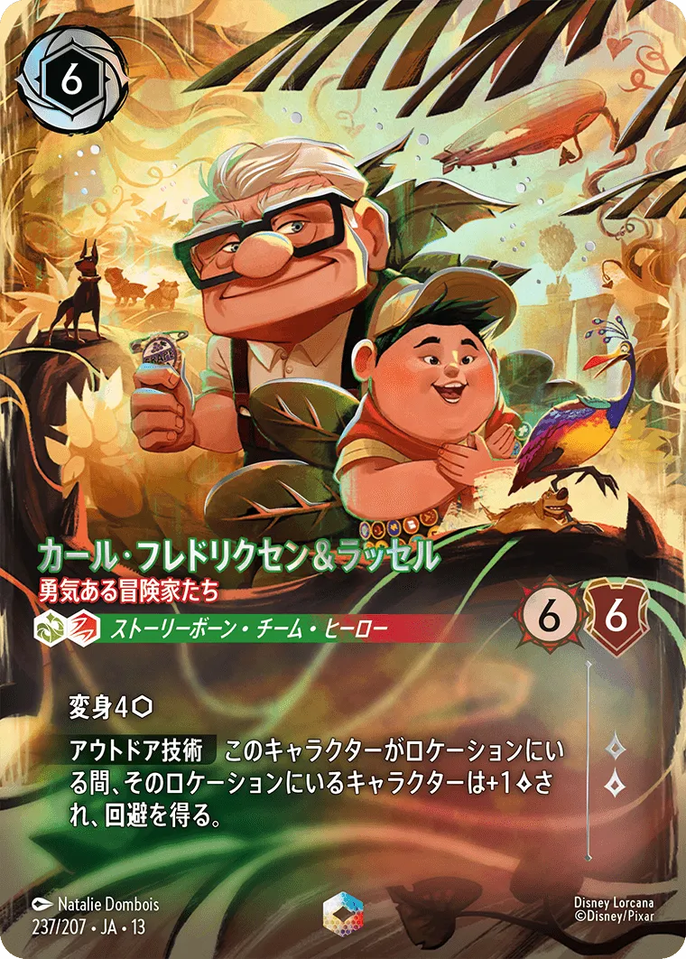 カール･フレドリクセン＆ラッセル - 勇気ある冒険家たち
