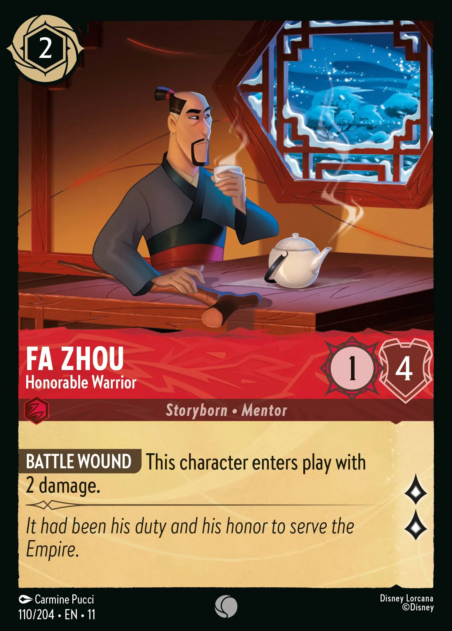 Fa Zhou - Honorable Warrior