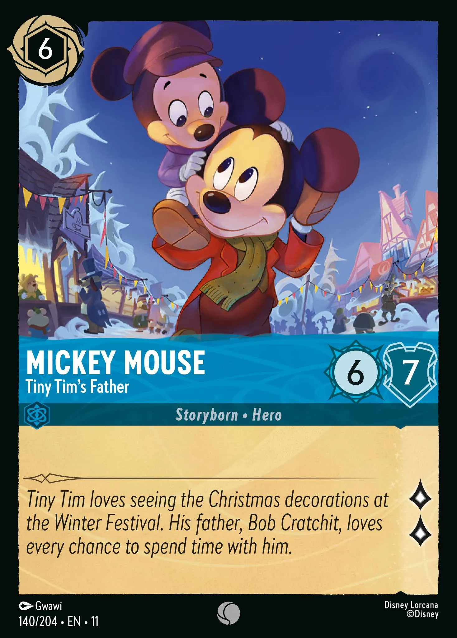 Mickey Mouse - Tiny Tim's Father