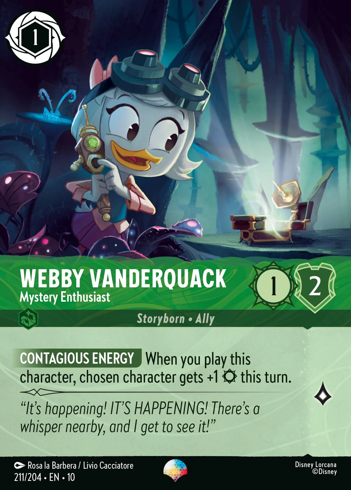 Webby Vanderquack - Mystery Enthusiast