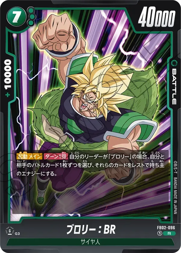 ブロリー：BR