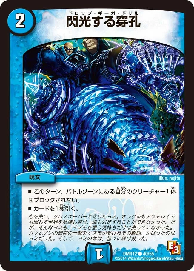 閃光する穿孔