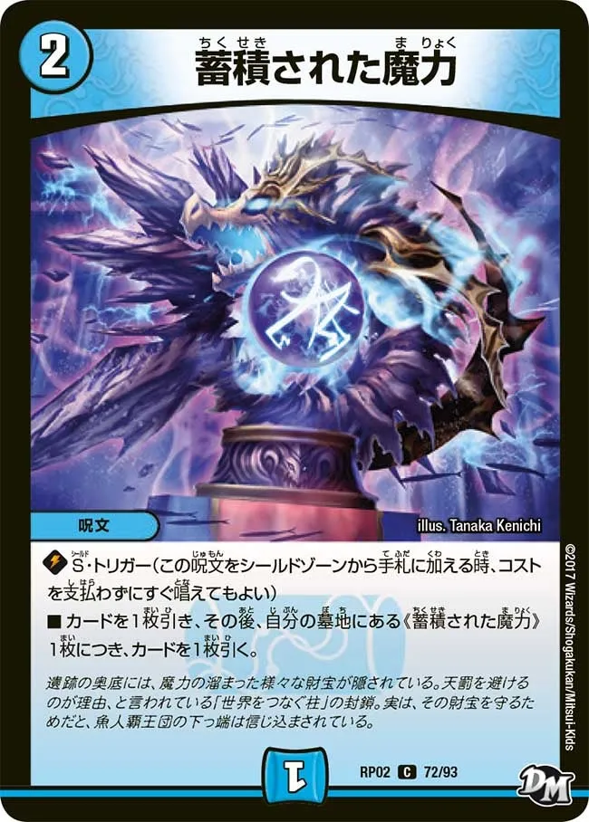 蓄積された魔力