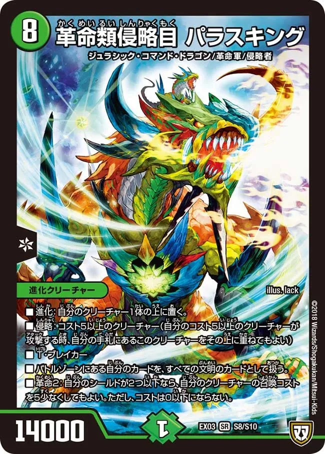 革命類侵略目 パラスキング