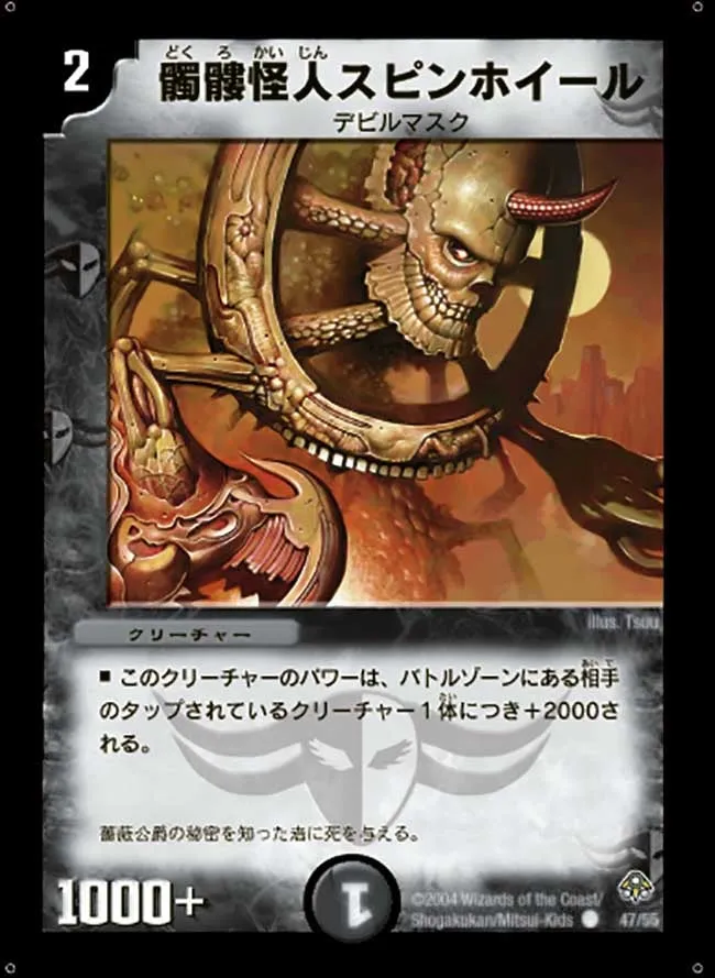 髑髏怪人スピンホイール