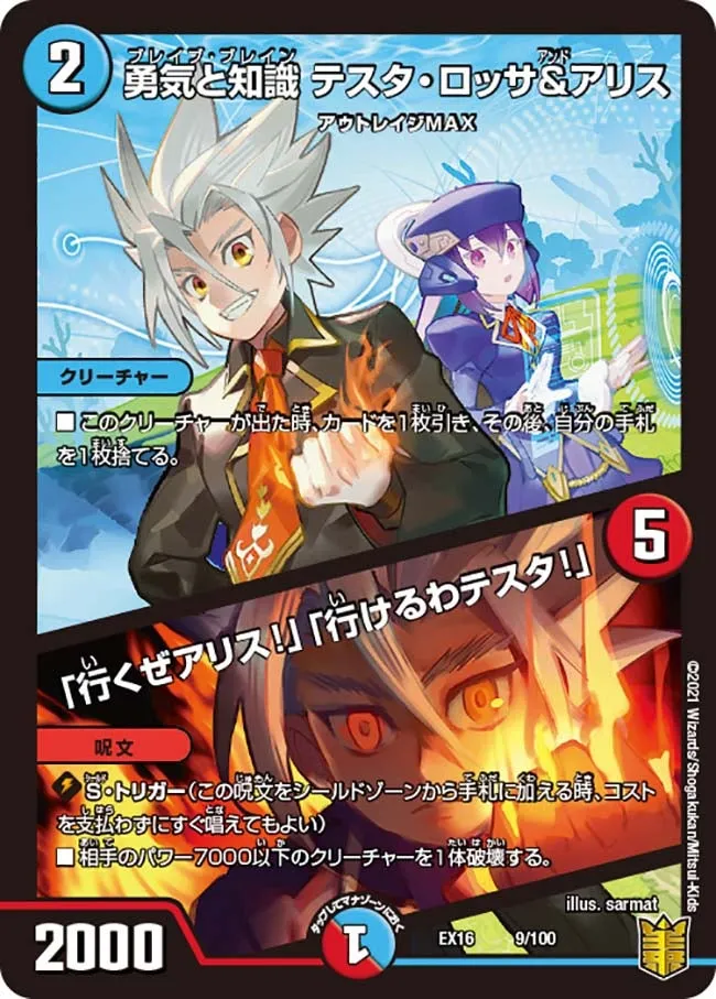 勇気と知識 テスタ・ロッサ&アリス
