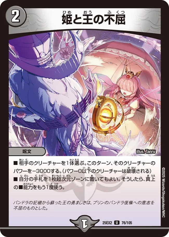 姫と王の不屈