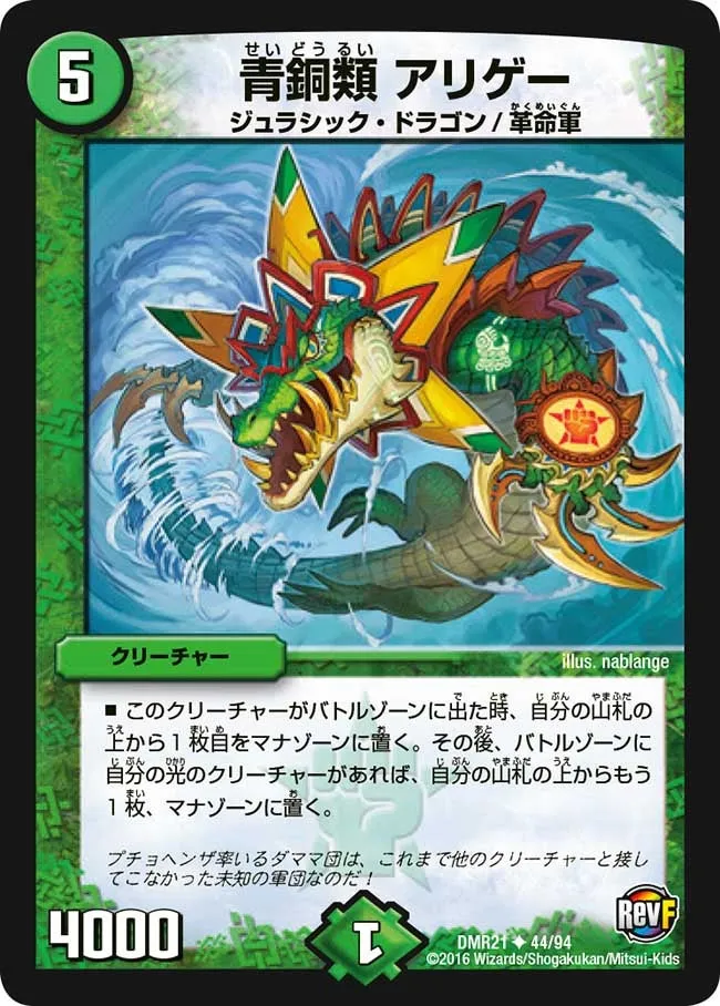 青銅類 アリゲー