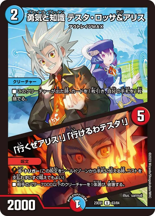 勇気と知識 テスタ・ロッサ&アリス