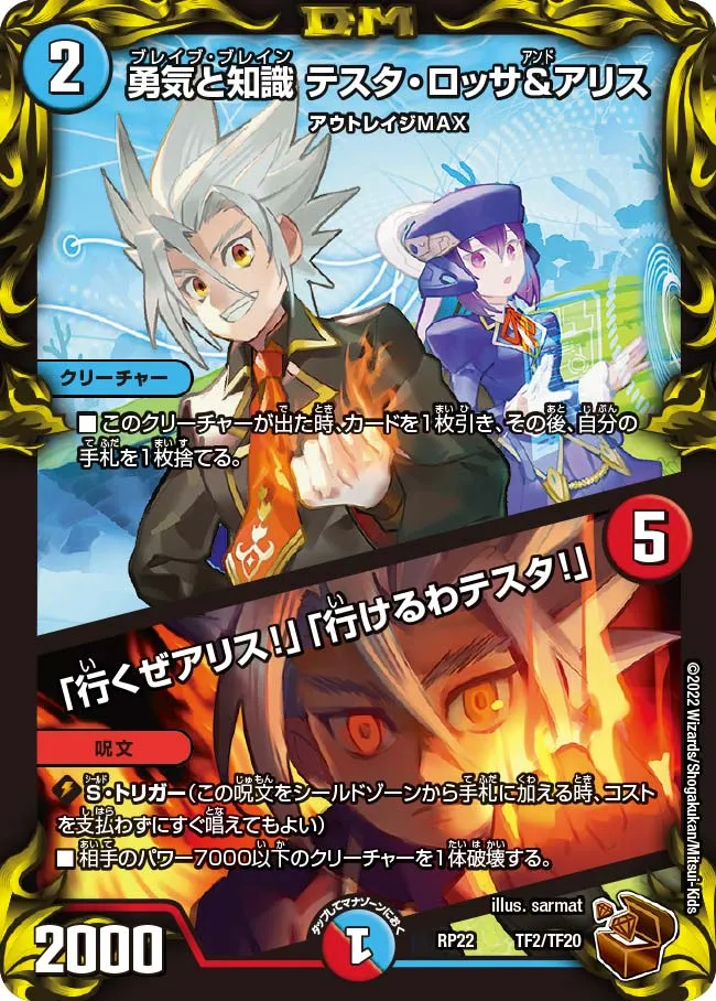 勇気と知識 テスタ・ロッサ&アリス
