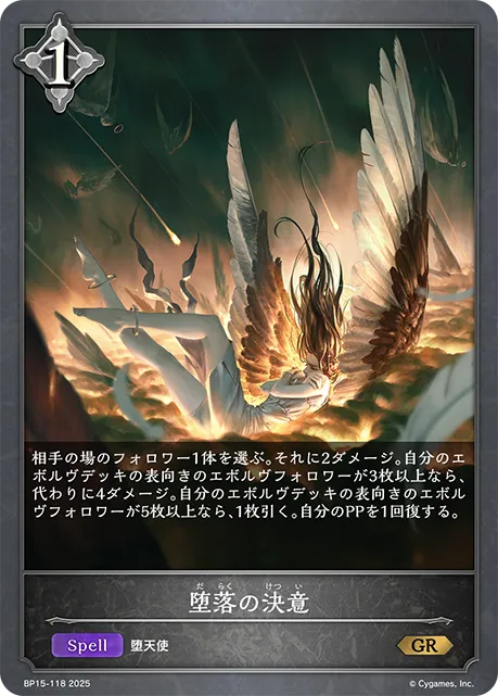 堕落の決意