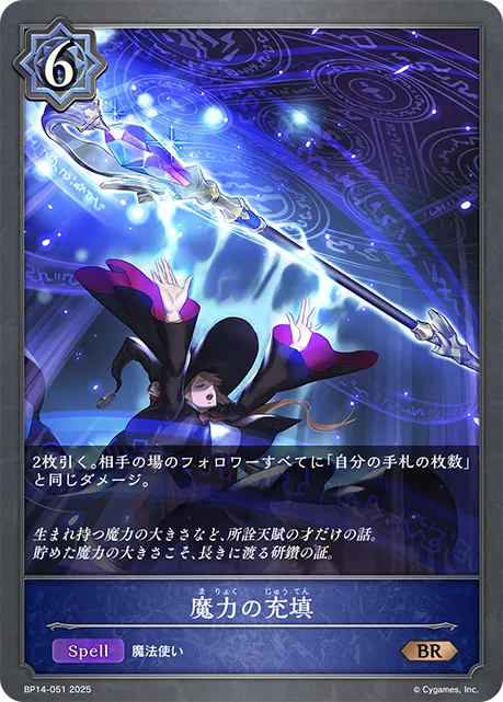 魔力の充填