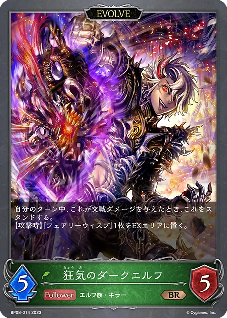 狂気のダークエルフ