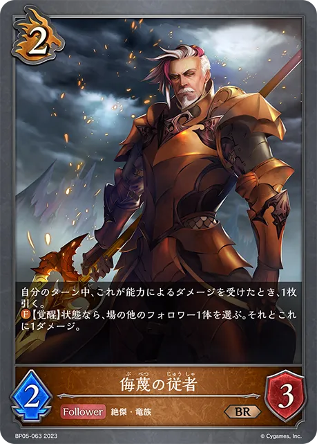 侮蔑の従者