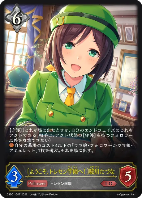 〔ようこそ、トレセン学園へ！〕駿川たづな