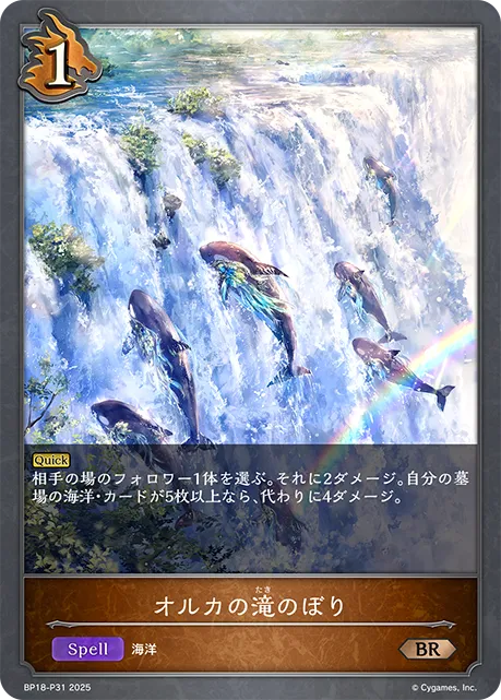 オルカの滝のぼり