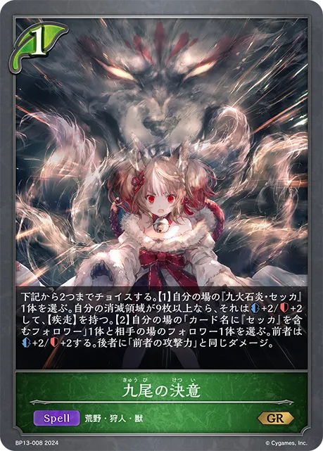 九尾の決意