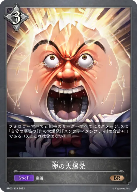 卵の大爆発