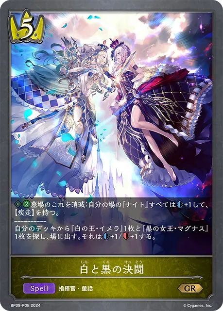白と黒の決闘