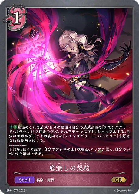 底無しの契約