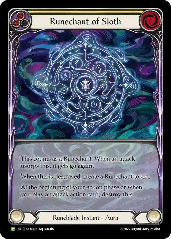 Runechant of Sloth