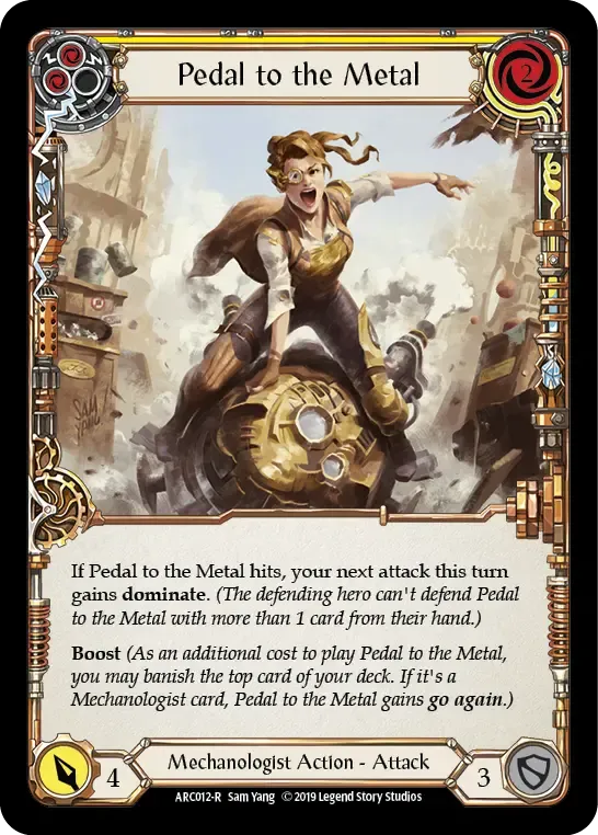 Pedal to the Metal