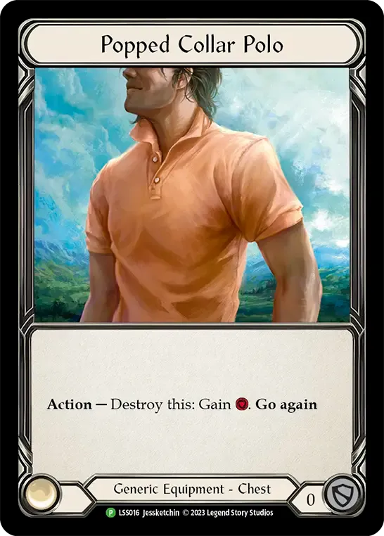 Popped Collar Polo