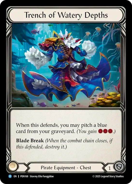 深海のトレンチ