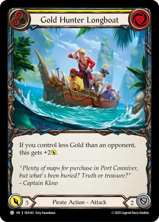 Gold Hunter Longboat