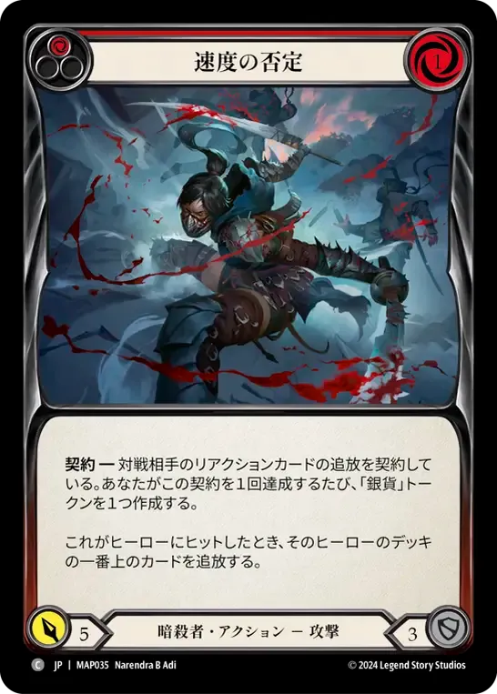 速度の否定