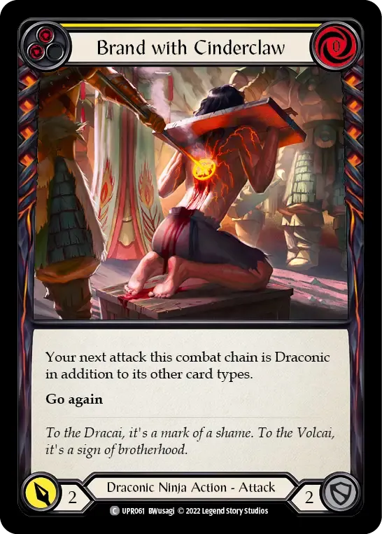 Brand with Cinderclaw