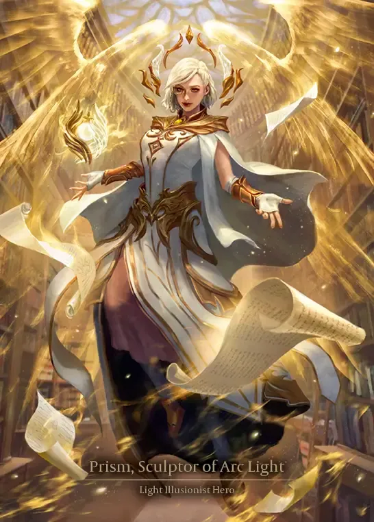Prism, Sculptor of Arc Light (裏)