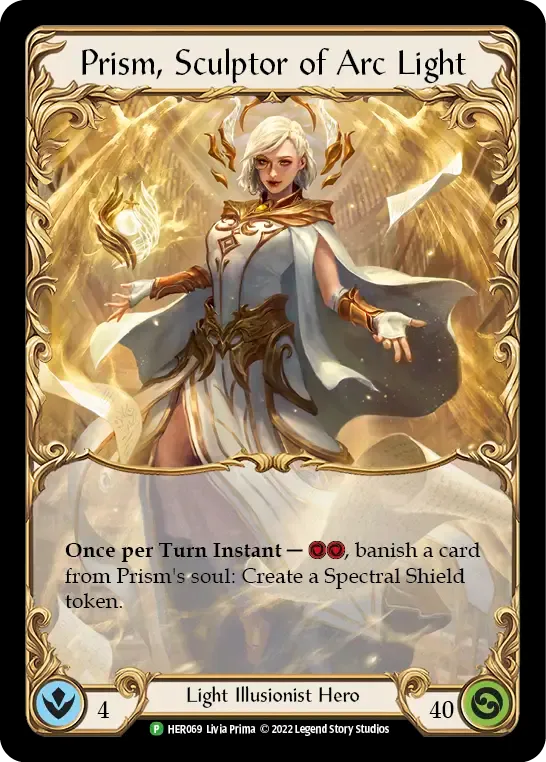 Prism, Sculptor of Arc Light (表)
