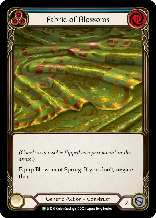 Fabric of Blossoms (表)