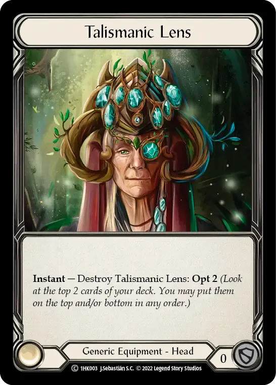 Talismanic Lens