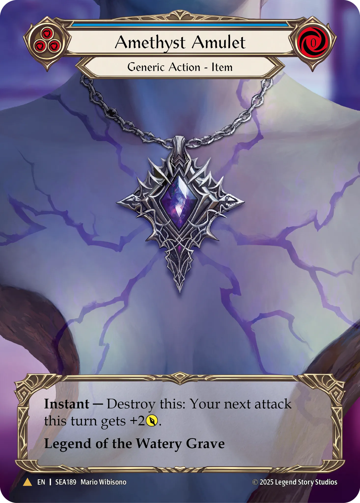 Amethyst Amulet