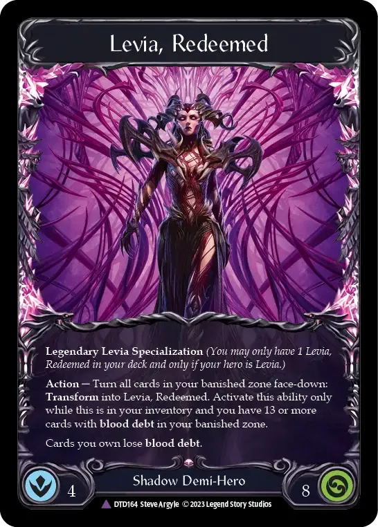 Levia, Redeemed (表)