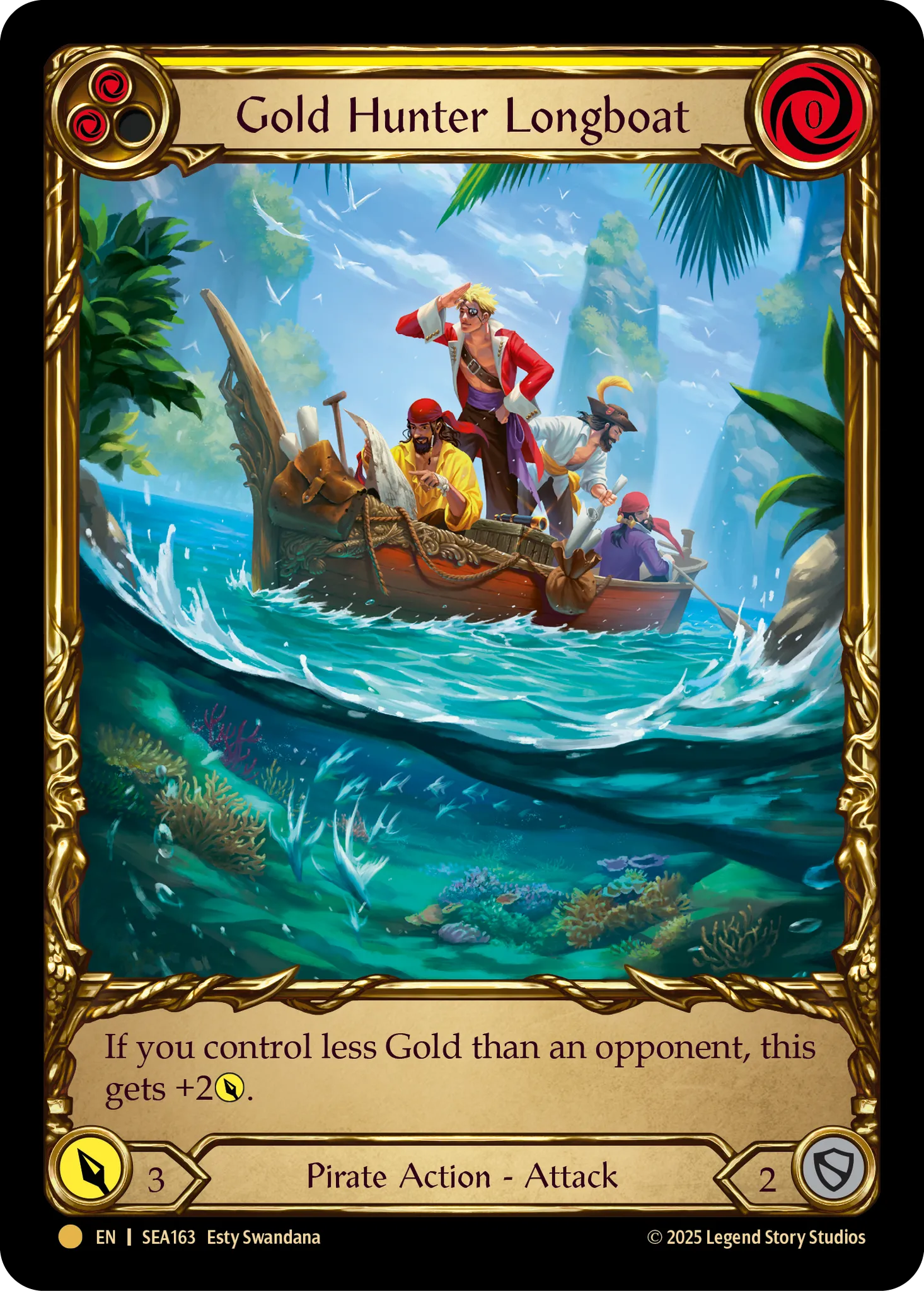 Gold Hunter Longboat
