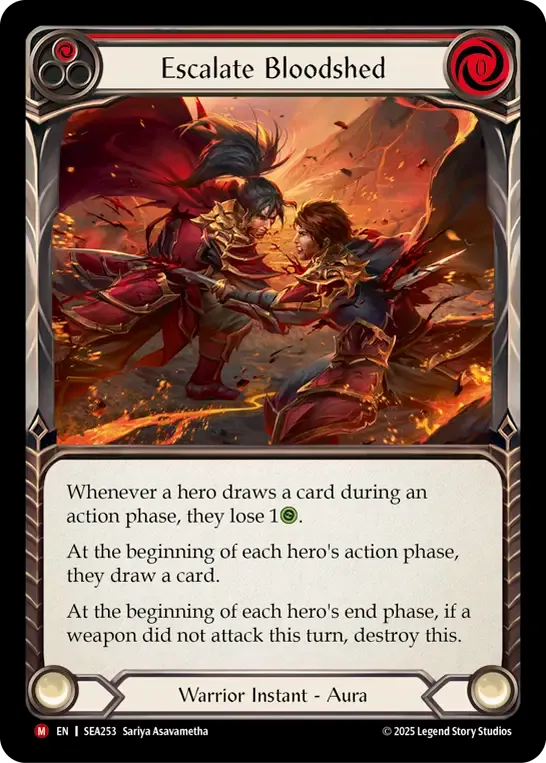 Escalate Bloodshed