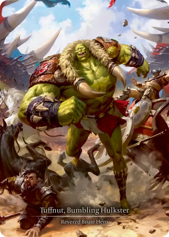 Tuffnut, Bumbling Hulkster (裏)