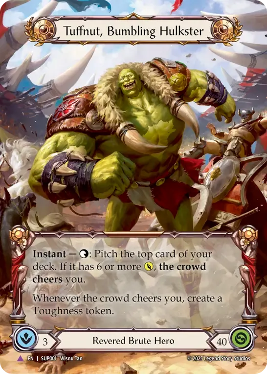 Tuffnut, Bumbling Hulkster (表)