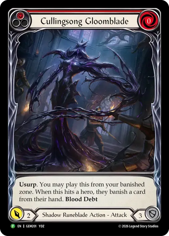 Cullingsong Gloomblade