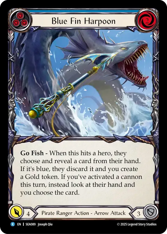 Blue Fin Harpoon